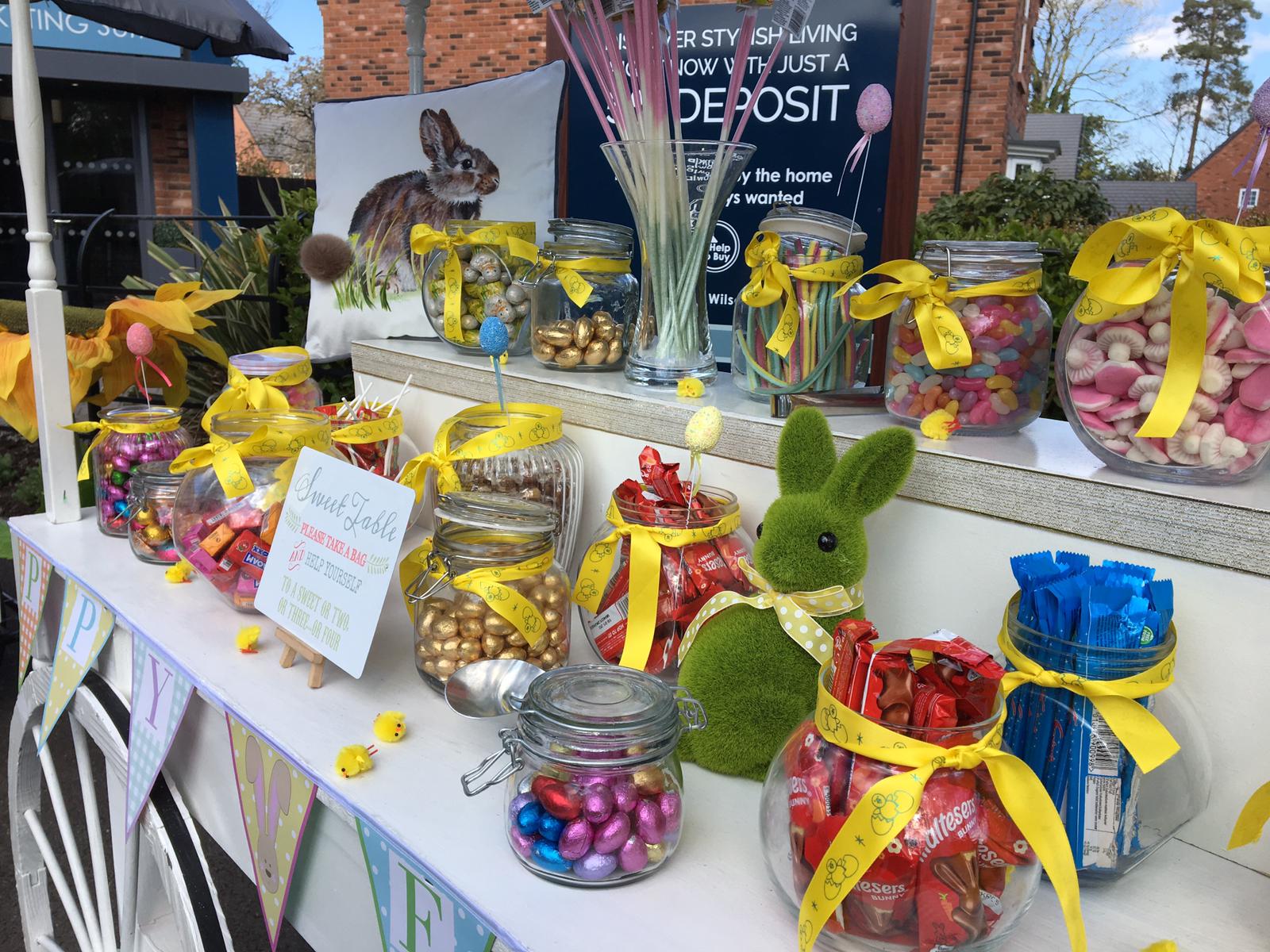 candy cart sweetie cart hire for weddings parties and events in chester