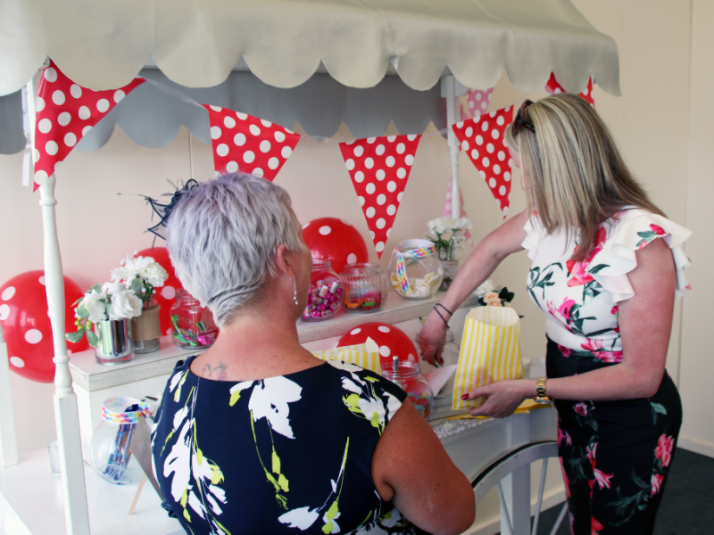 candy cart sweetie cart hire for weddings parties and events in chester