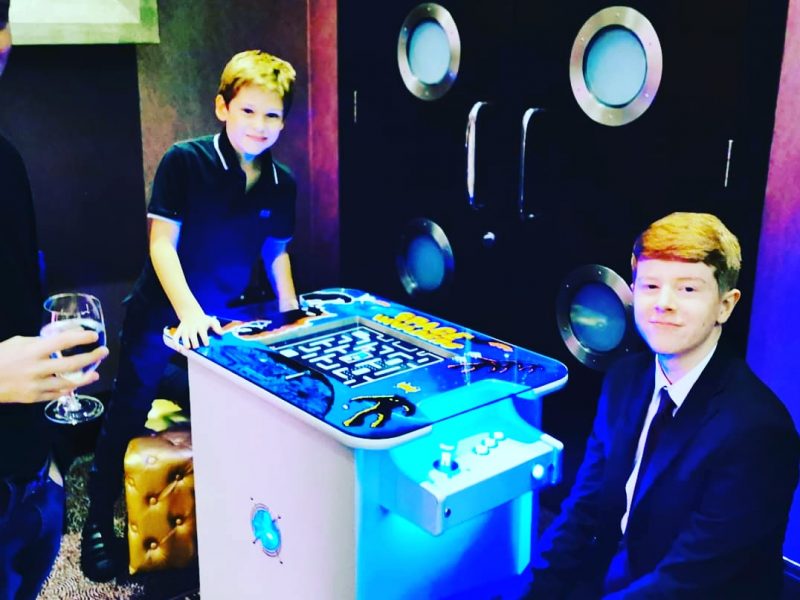 pac man Space Invaders Hire, Weddings and events in chester