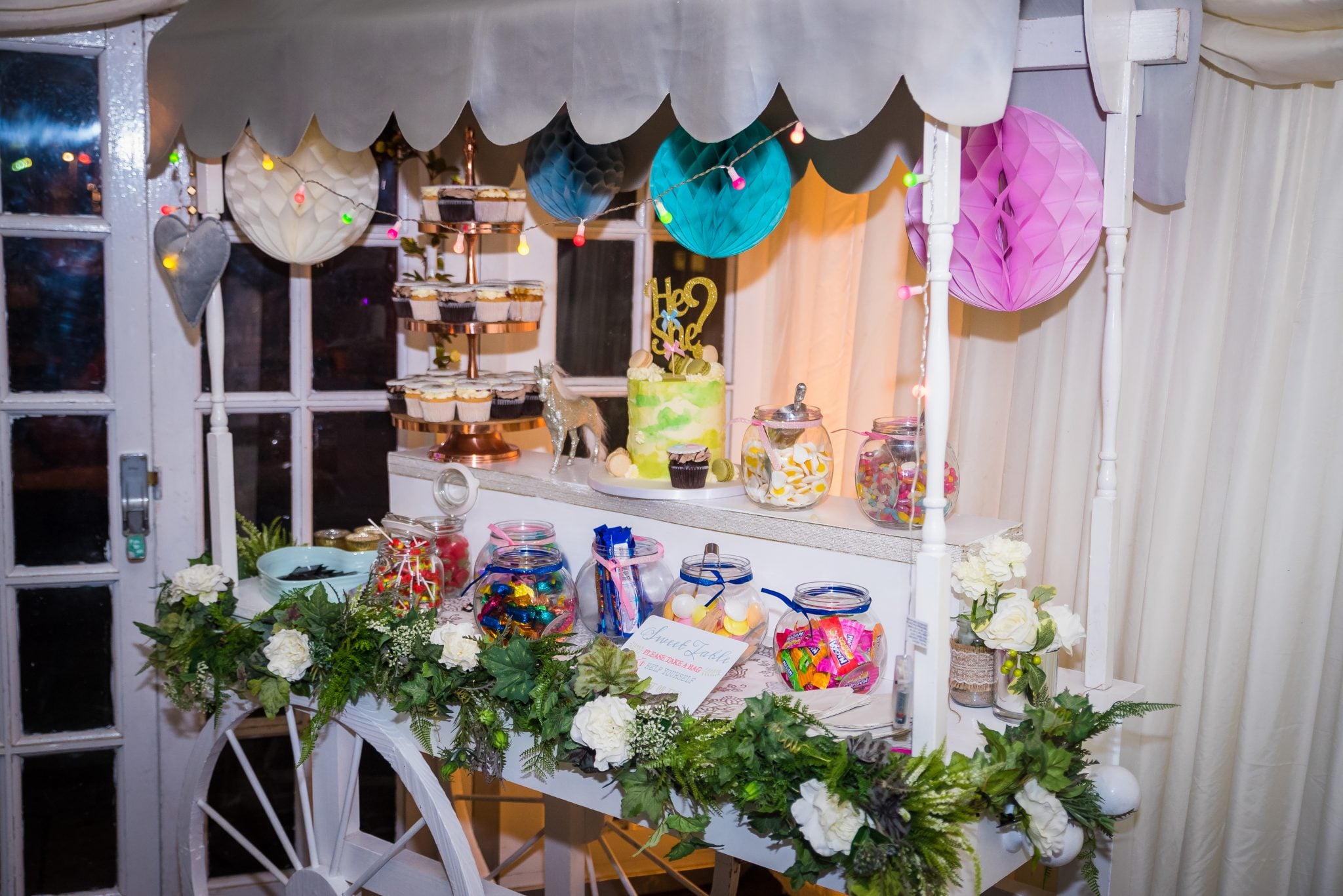 candy cart sweetie cart hire for weddings parties and events in chester