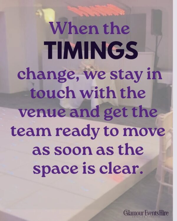 The dancefloor is what you see. The team behind it is why you book us.…